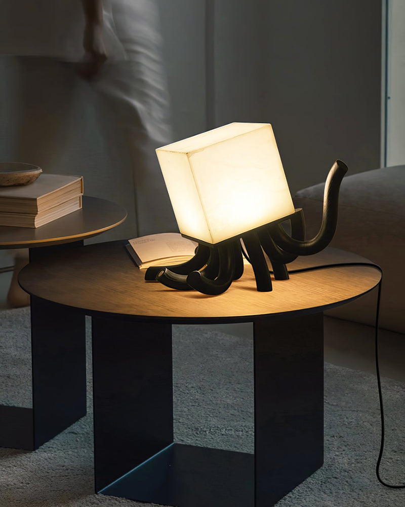 Octavia Alabaster Table Lamp