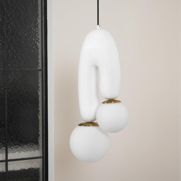 Oo Smooth Pendant Light 9.8"