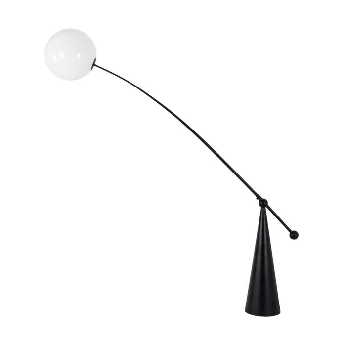 Opal Arc Floor Lamp 61.4"