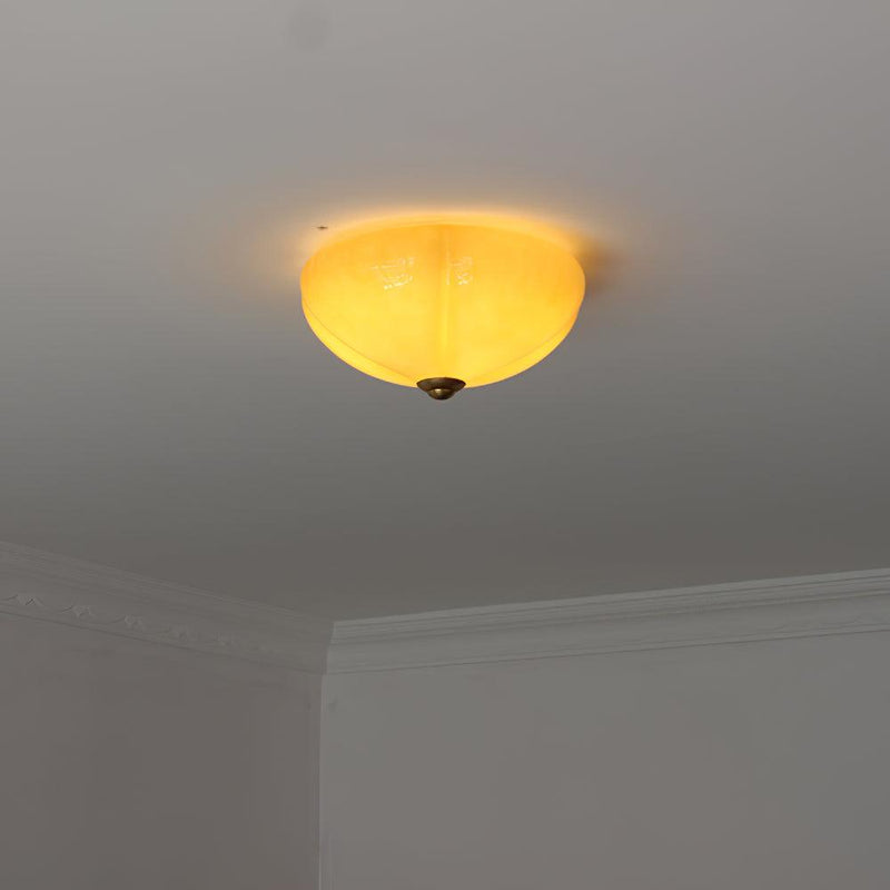 Orange Mushroom Ceiling Lamp 11.8"