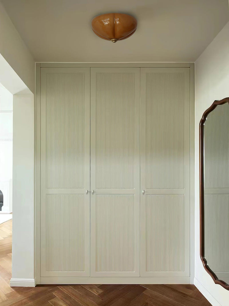 Orange Mushroom Ceiling Lamp 11.8"