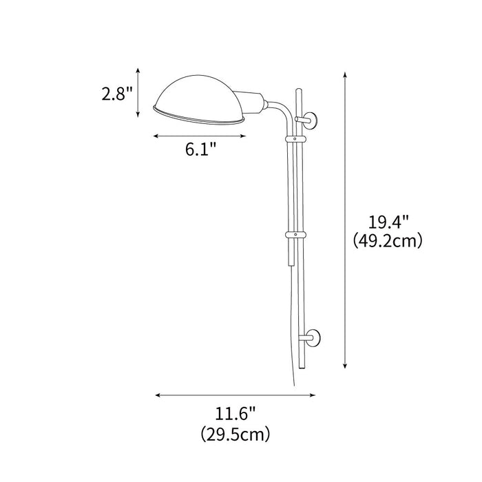 Orbis Wall Lamp 11.6"