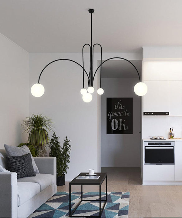 Orbit Bloom Chandelier