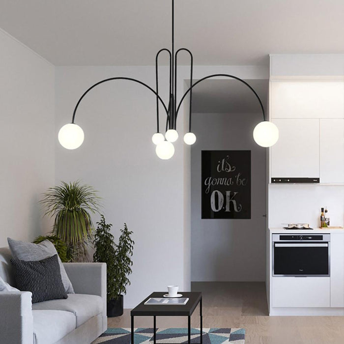 Orbit Bloom Chandelier