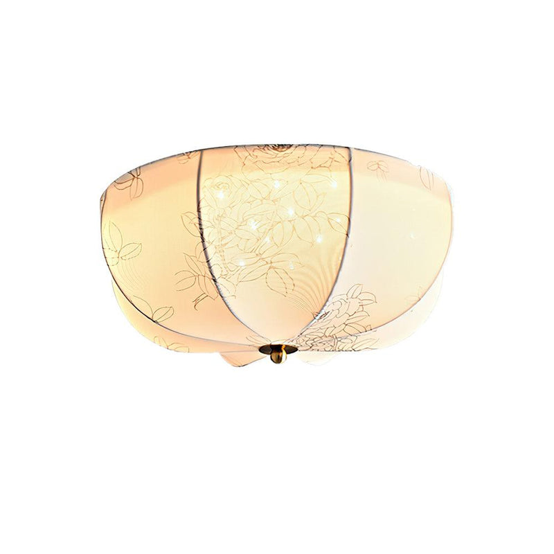 Orchid Fabric Ceiling Lamp