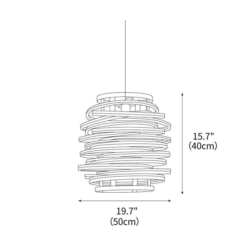 Oriana Grass Bamboo Pendant Lamp