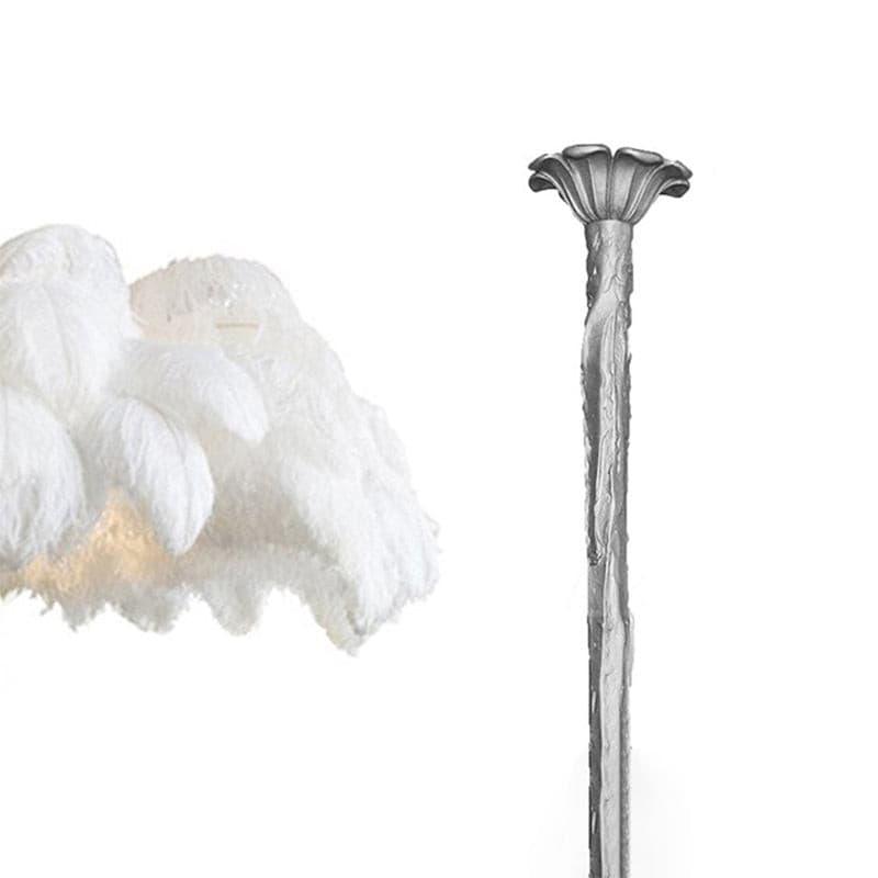 Ostrich Feather Chandelier
