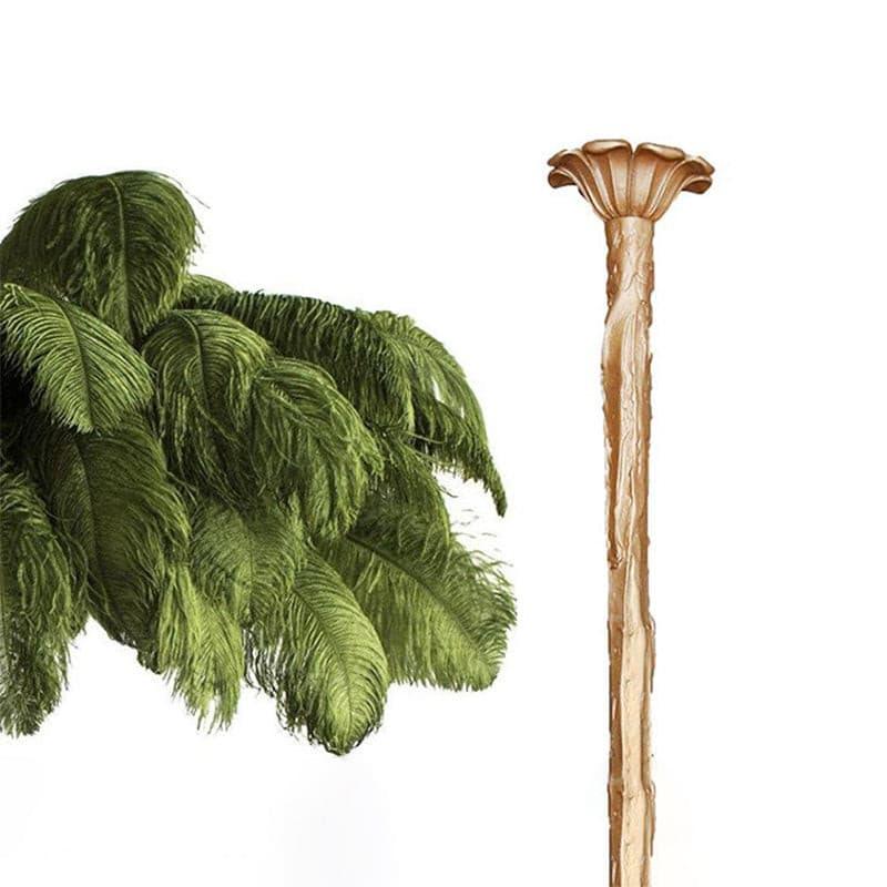 Ostrich Feather Chandelier