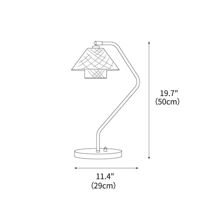 Oxford Double Table Lamp 11.4"