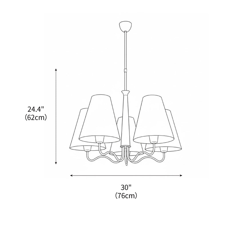 Paavo Tynell Chandelier