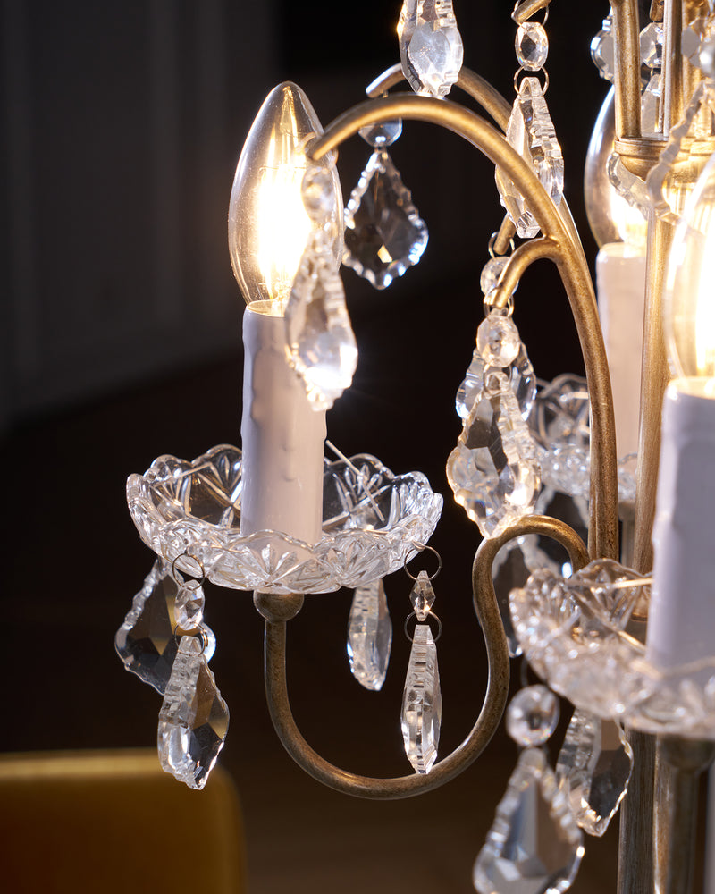 Palais Crystal Table Lamp 15.7"