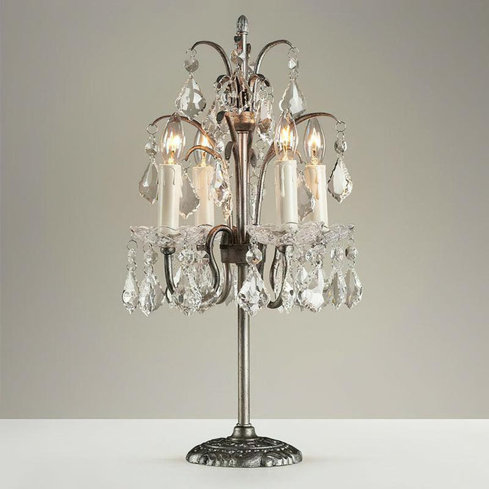 Palais Crystal Table Lamp 15.7"