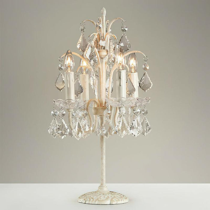 Palais Crystal Table Lamp 15.7"