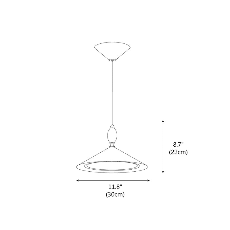 Palefire Pendant Light