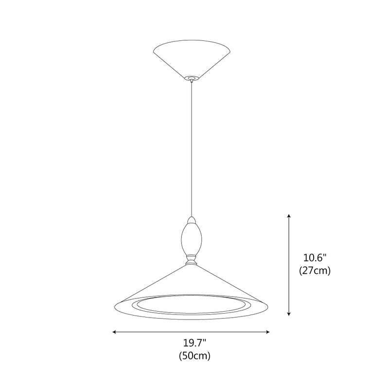 Palefire Pendant Light