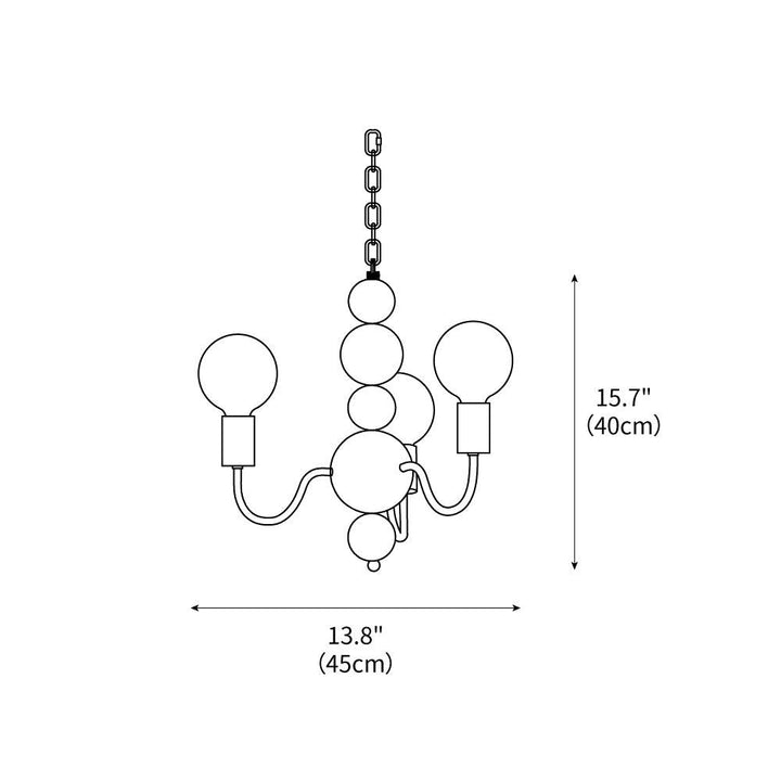 Parkstone Chandelier – detail 3