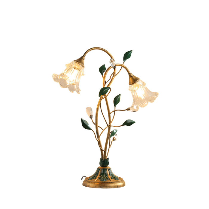 Pastoral Floral Table Lamp