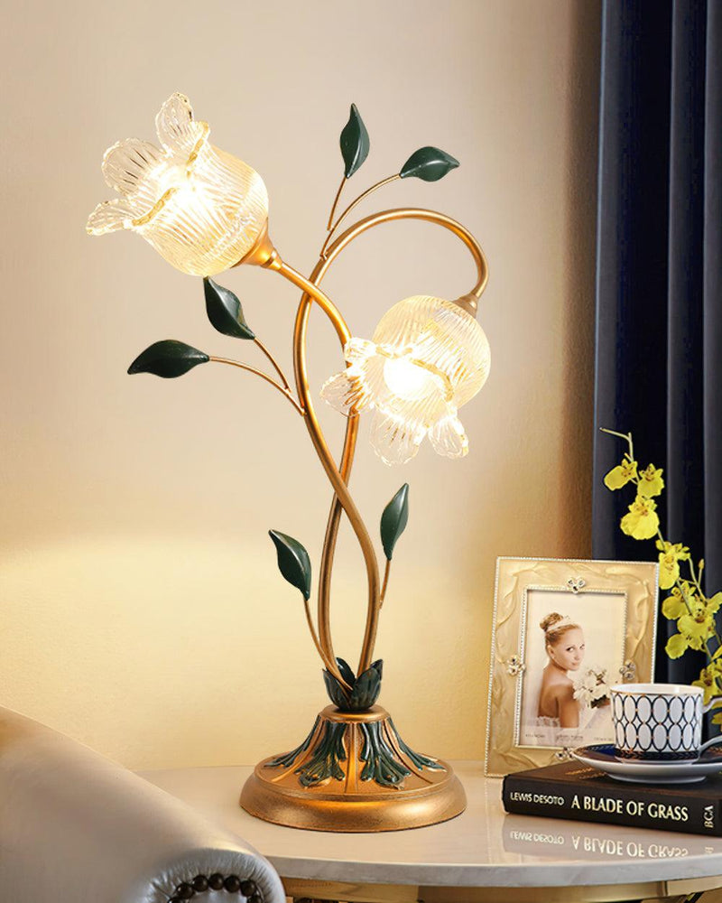Pastoral Floral Table Lamp