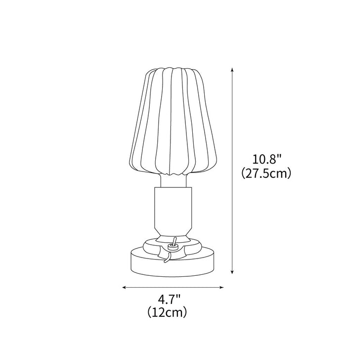 Pastry Table Lamp 4.7"