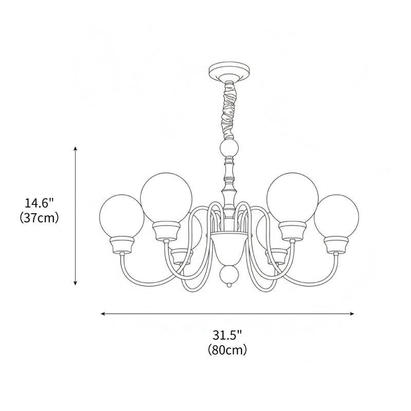 Pavane Chandelier