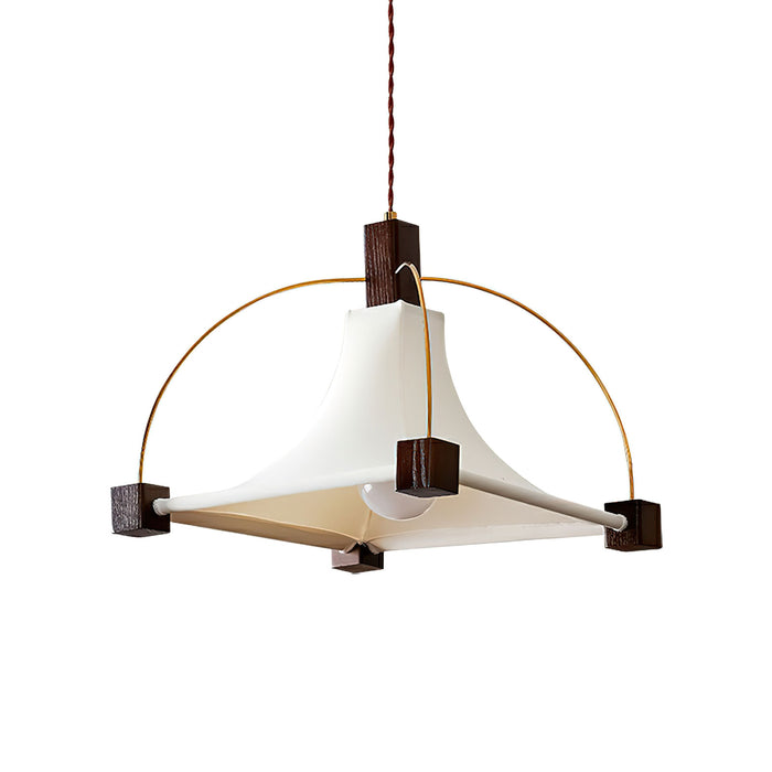 Pavilion Fabric Pendant Light 19.7"