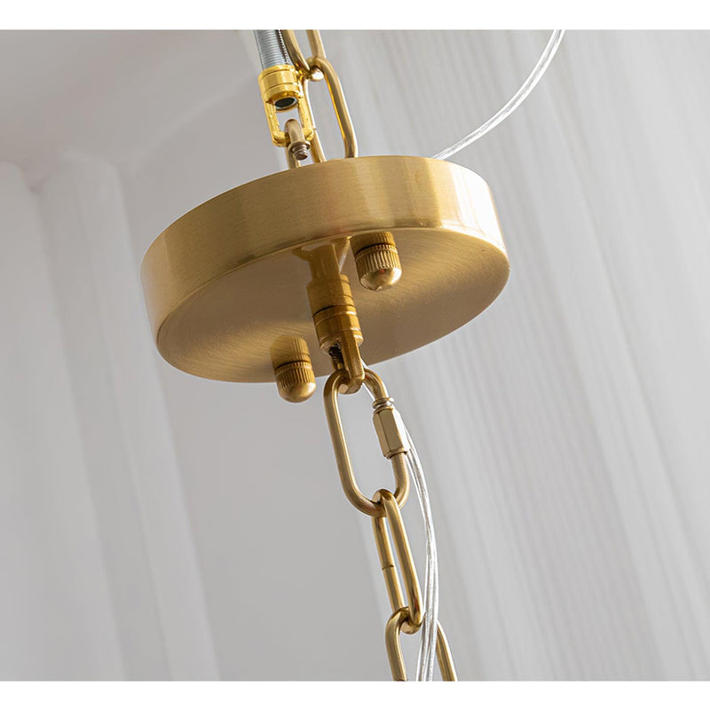 Pearls Glass Chandelier