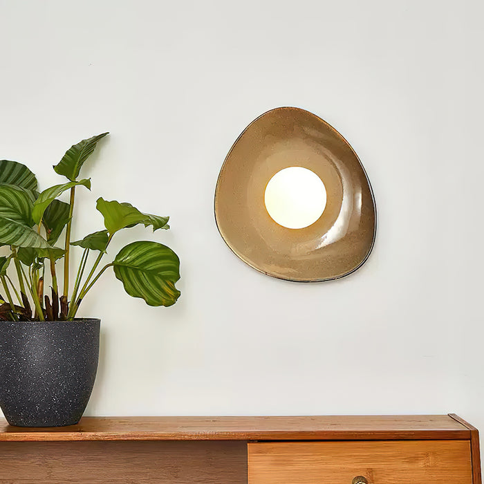 Pebble Disc Wall Light 11.8"