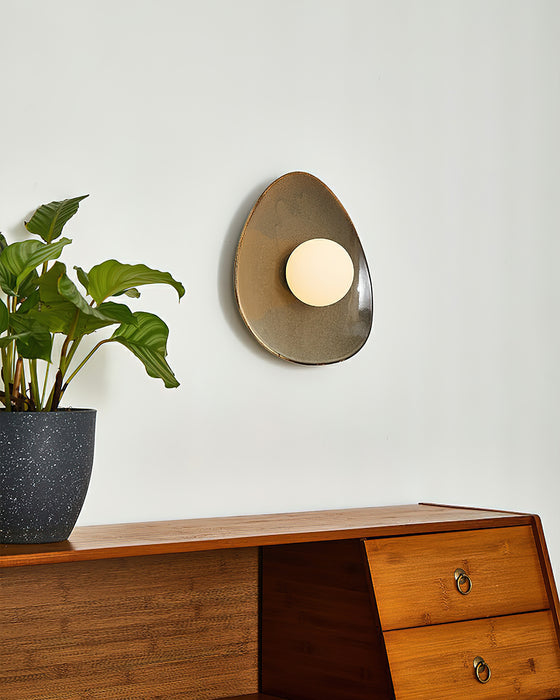 Pebble Disc Wall Light 11.8"