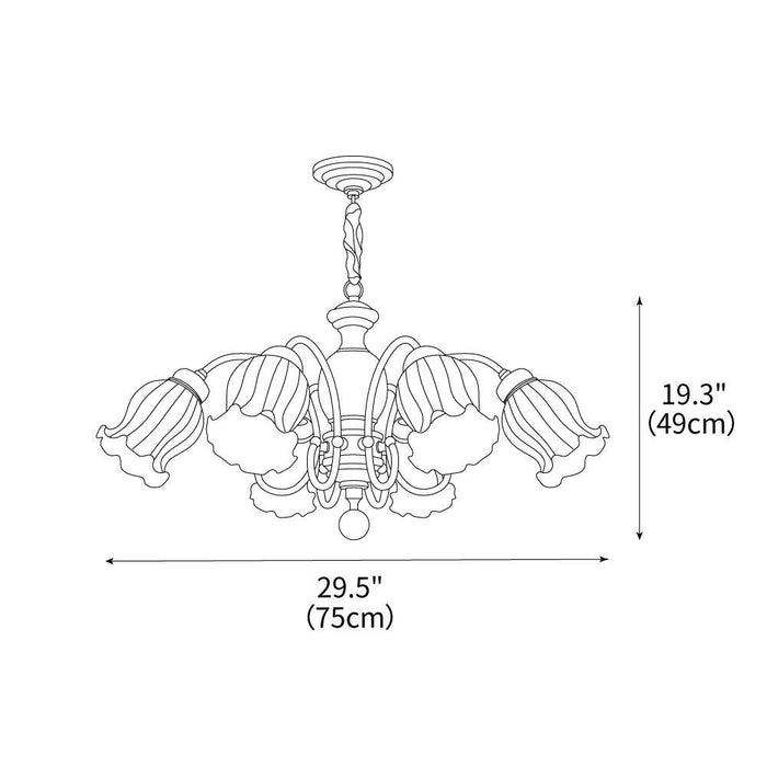 Petal Bloom Chandelier