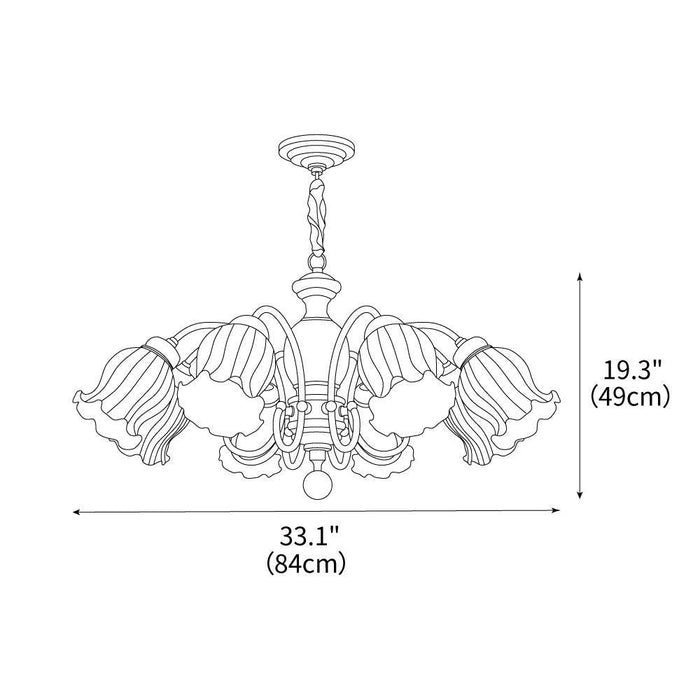 Petal Bloom Chandelier