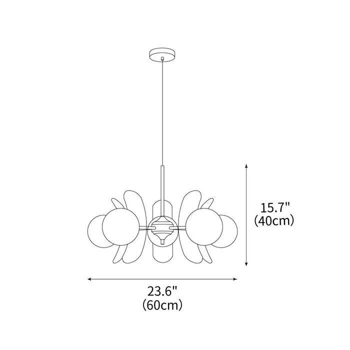 Phosphorescent Chandelier