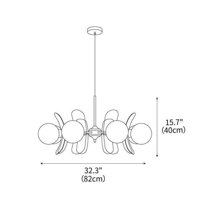 Phosphorescent Chandelier