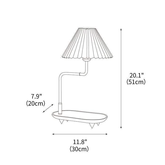 Pia TL Table Lamp 11.8"