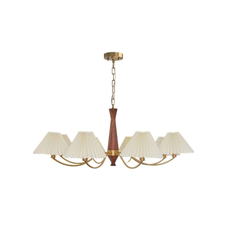 Pleated Chandelier