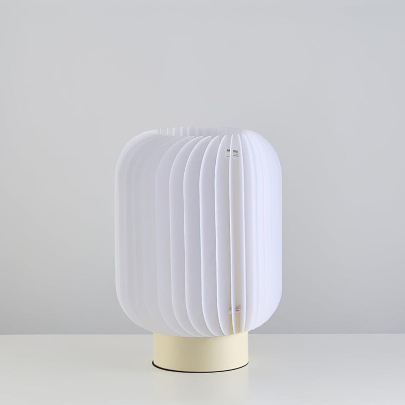 Pleated Table Lamp 11.8"
