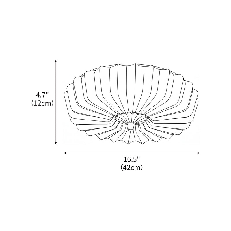 Plisora Flush Mount