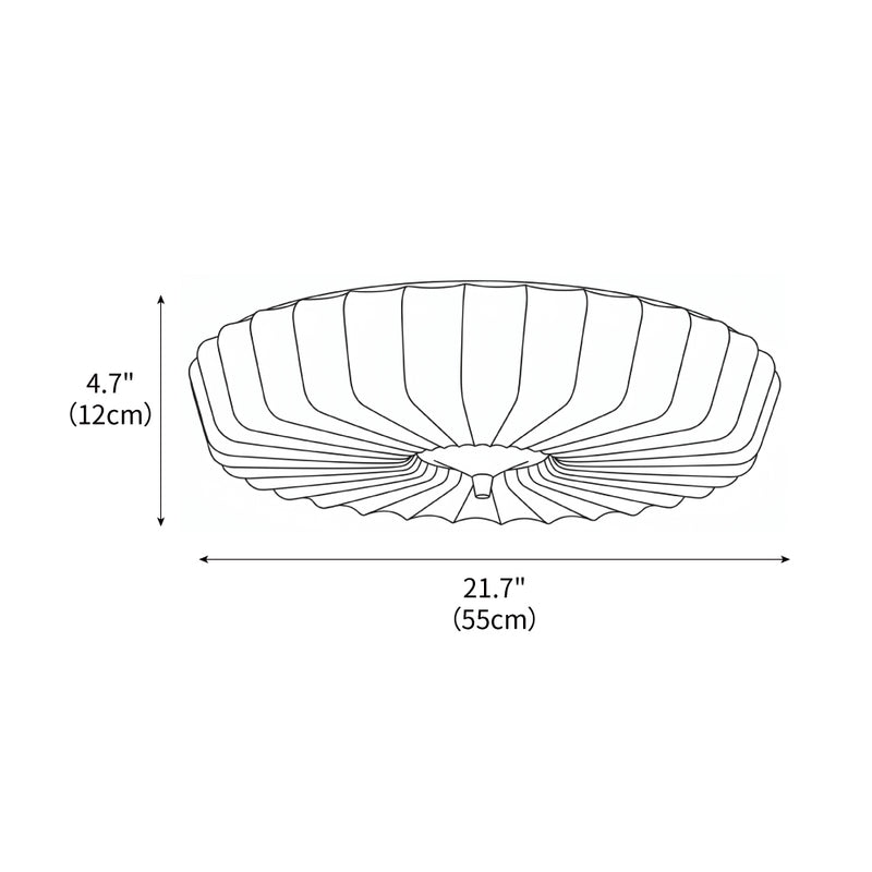 Plisora Flush Mount