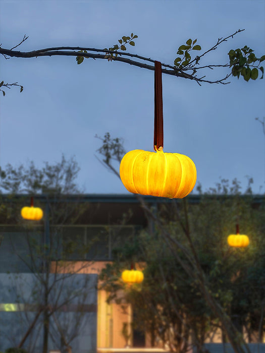 Portable Pumpkin Table Lamp