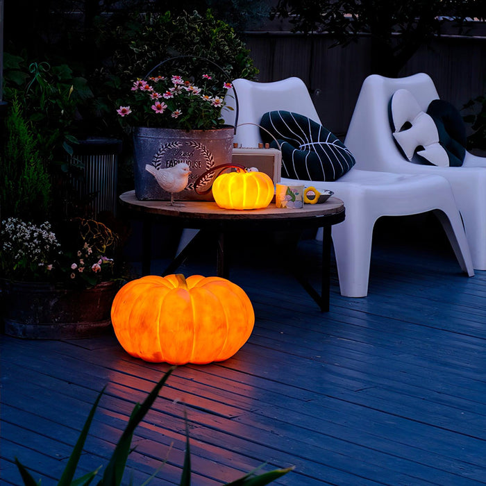 Portable Pumpkin Table Lamp