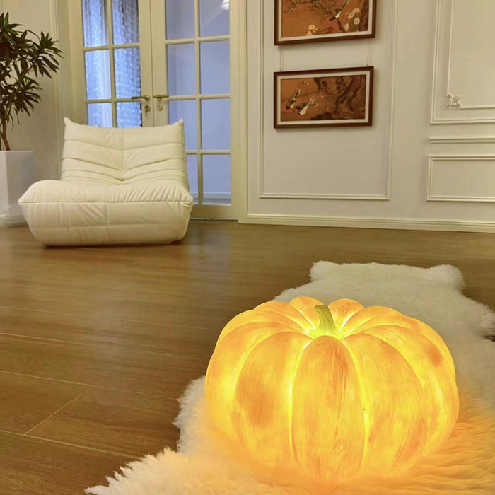 Portable Pumpkin Table Lamp