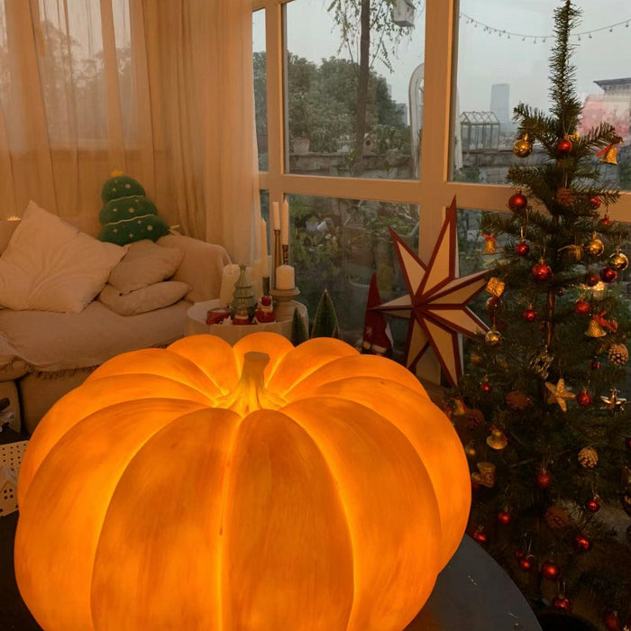 Portable Pumpkin Table Lamp