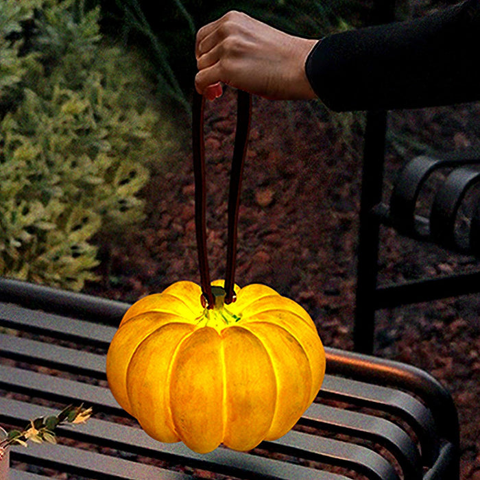 Portable Pumpkin Table Lamp