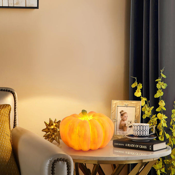 Portable Pumpkin Table Lamp