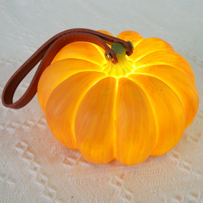 Portable Pumpkin Table Lamp