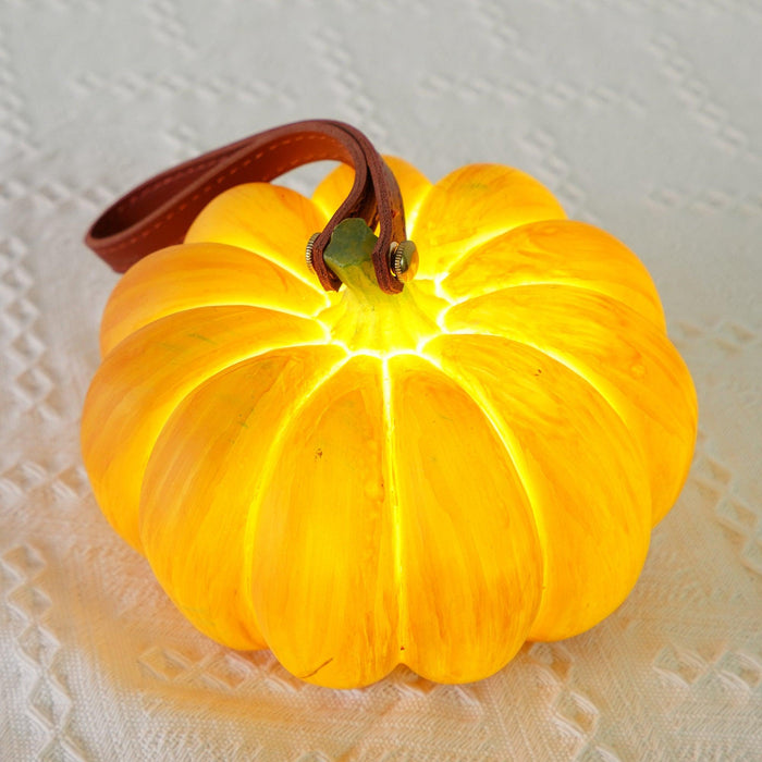 Portable Pumpkin Table Lamp