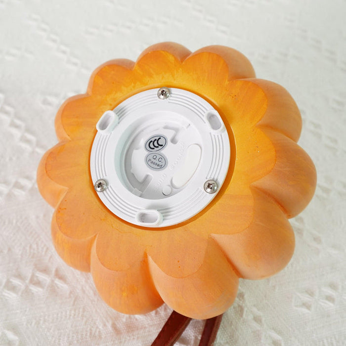 Portable Pumpkin Table Lamp