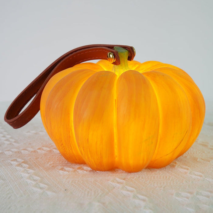 Portable Pumpkin Table Lamp