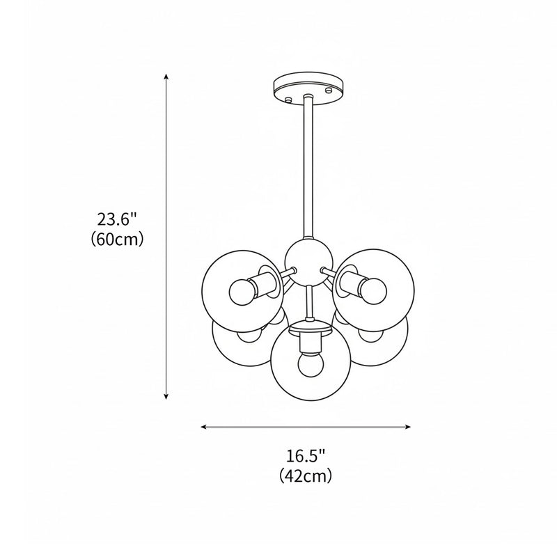 Possini Euro Gable Modo Chandeliers