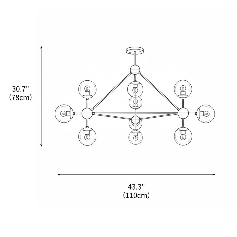 Possini Euro Gable Modo Chandeliers
