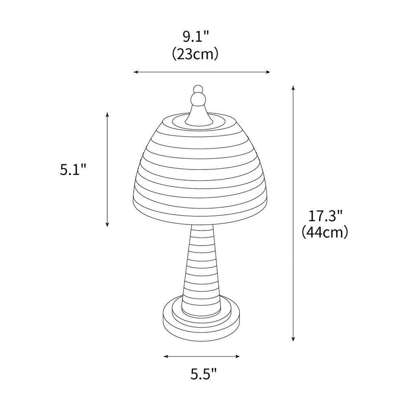 Prism Tower Table Lamp 9.1"